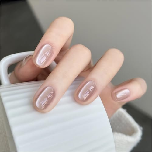 GAOY マグネットネイル キャッツアイジェル 16ml 磁石付き UV・LED対応 くすみピンク