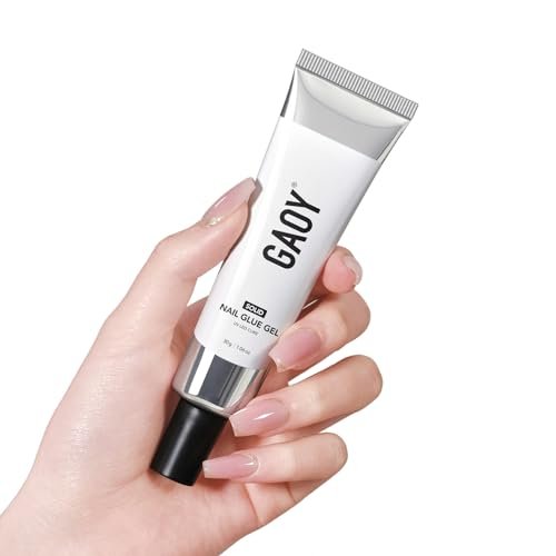 GAOY ネイルチップ専用接着ジェル 大容量30g